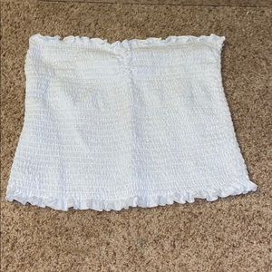 white tube top